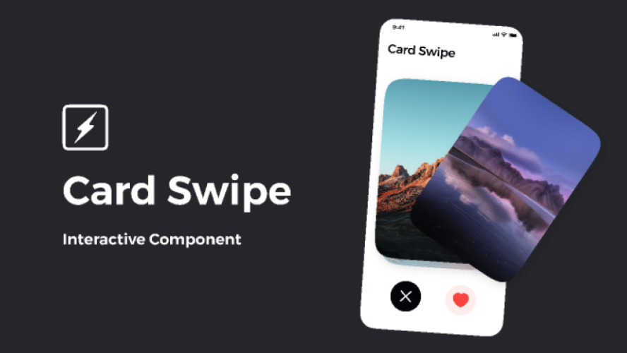 Card Swipe Ui Kit Interactive