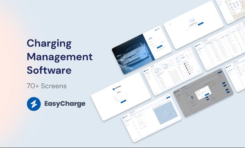 Charging Station Management Figma CMS Template