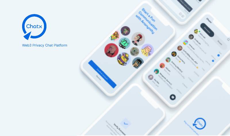 Chatx - Privacy Chat Platform Figma Template