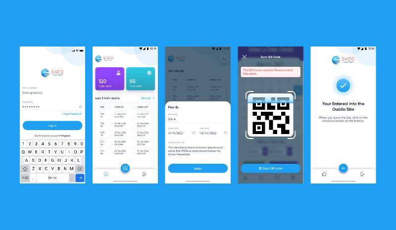 Check In Figma Mobile App Template