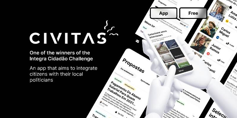 Civitas Comunication Figma Mobile App Template