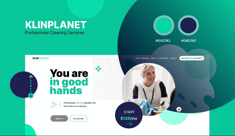 Cleaning Services - Figma Website Template