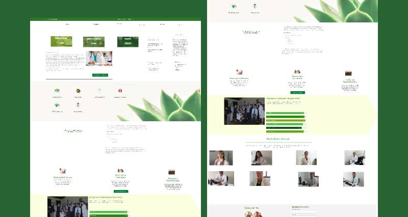 Clinica Figma Website Template