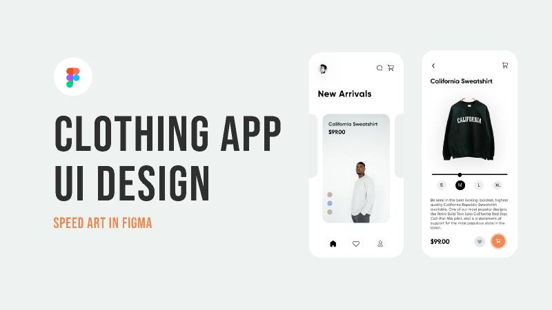 Clothing Store App Figma Mobile Template