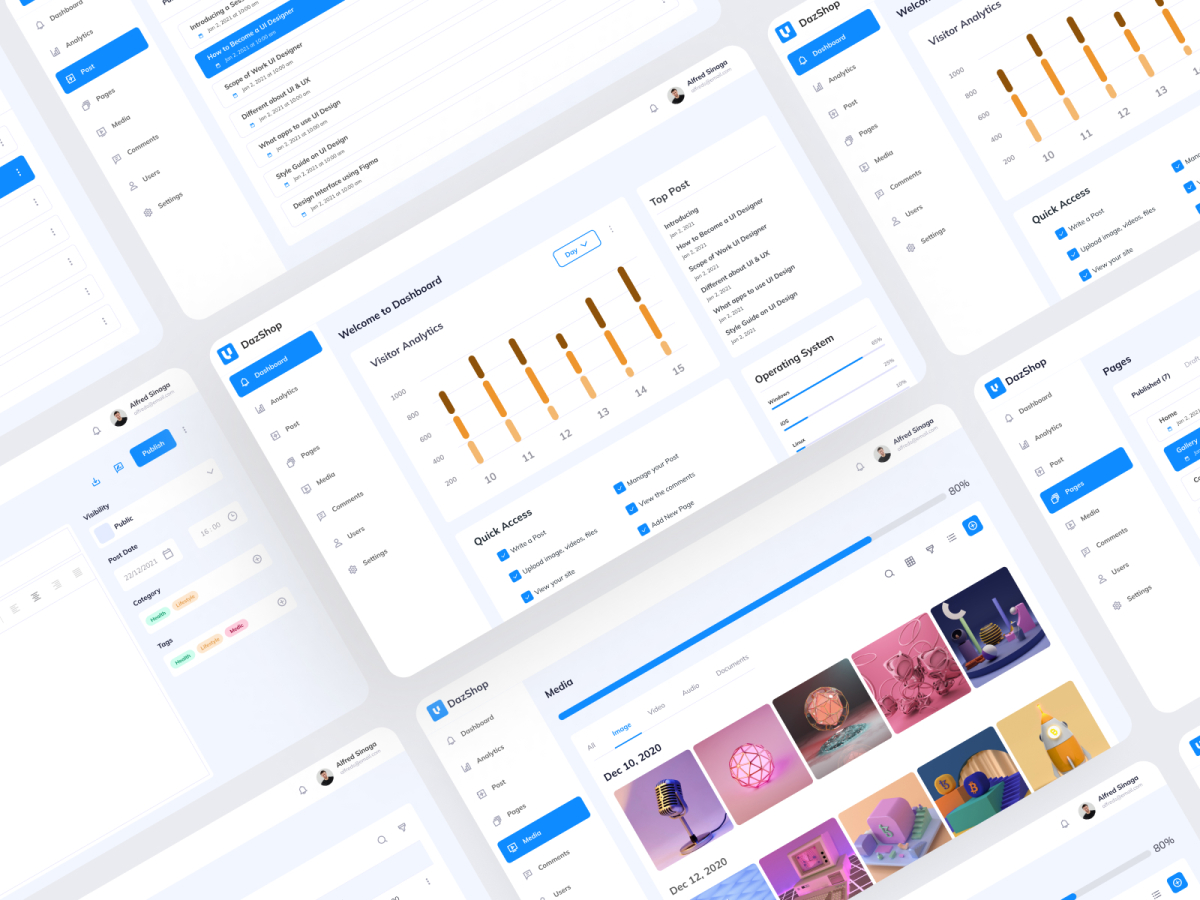 CMS Web App UI KIT