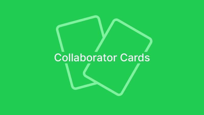 Collaborator Cards FigJam Template
