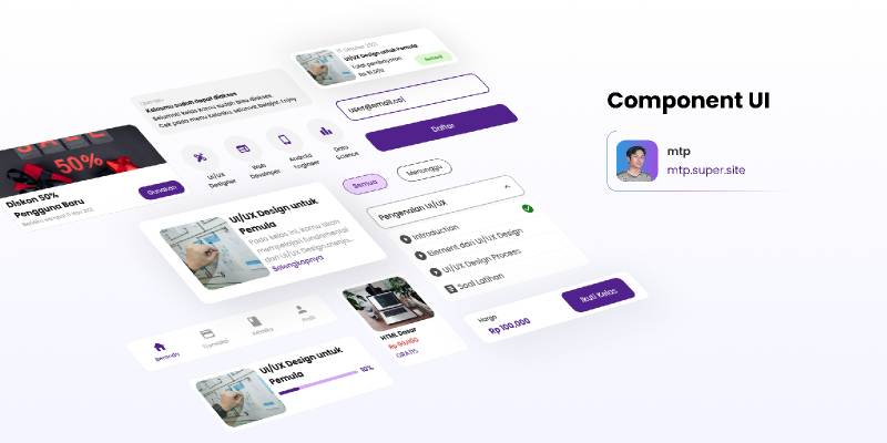 Component UI Figma Template