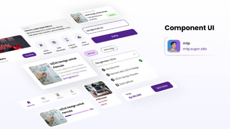 Component UI Figma Template