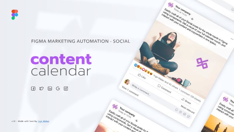 Content calendar - Social media