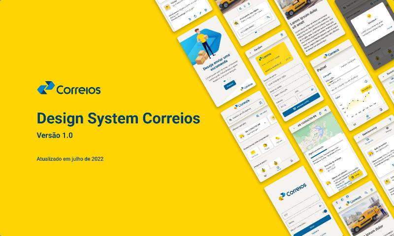 Correios Design System Figma Template
