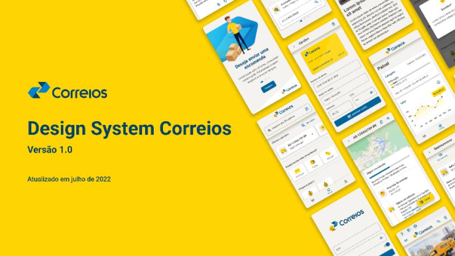 Correios Design System Figma Template