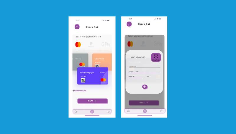 Credit Card Payment Screen Figma Template