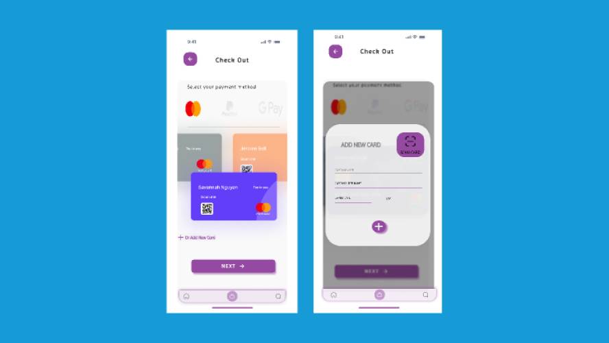 Credit Card Payment Screen Figma Template