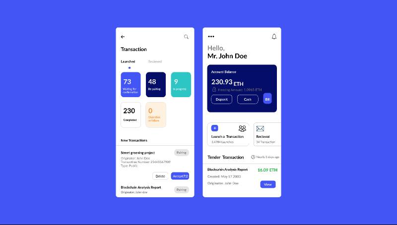 Crypto App Figma Template