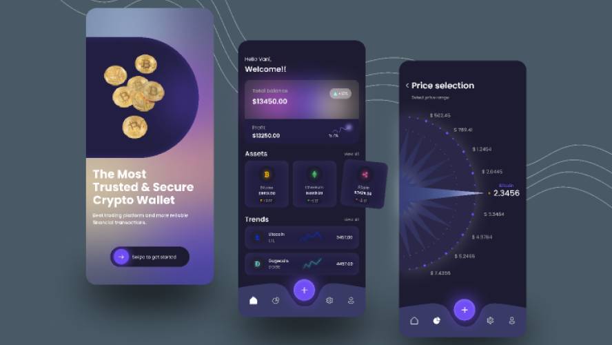 Crypto currency App Figma Template