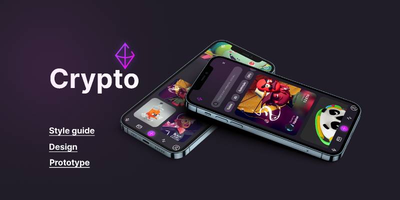 Crypto Mobile App Figma Template