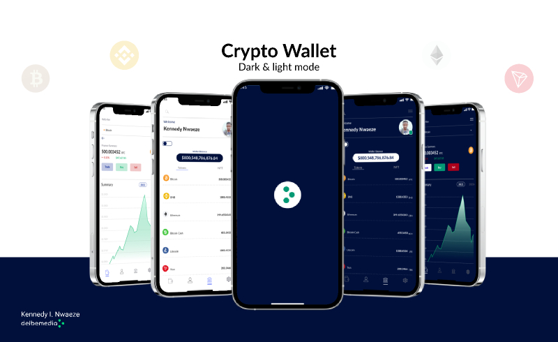 Crypto Wallet Figma Mobile Free Download