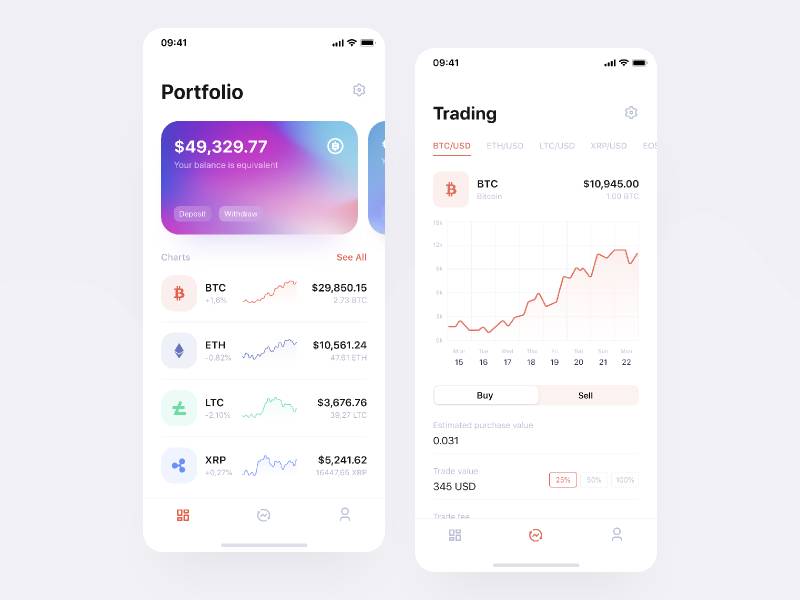 Cryptocurrency App