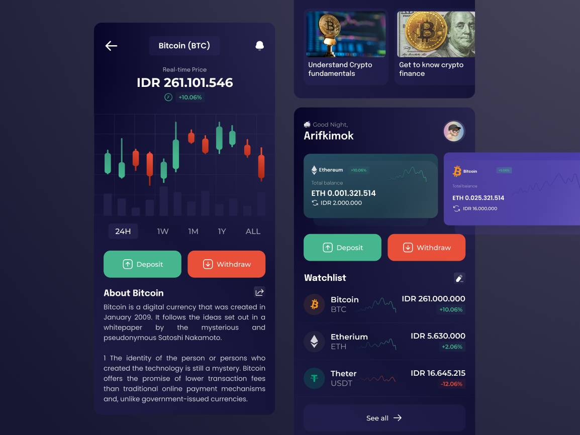 Cryptocurrency exchanges apps mobile