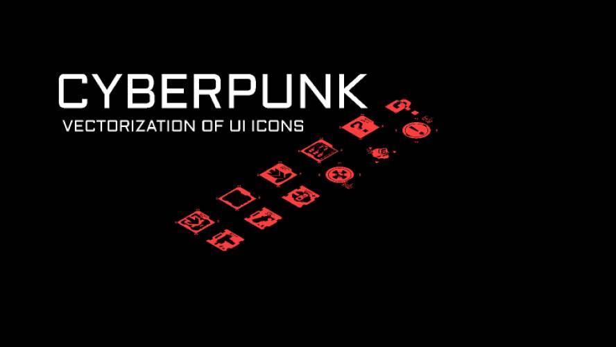 Cyberpunk 2077 Figma Icons