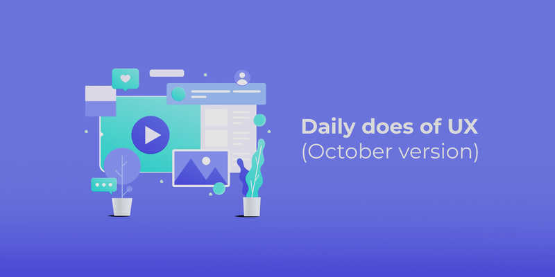 Daily does of UX (Oct) Figma template