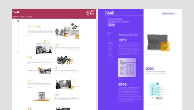 DANE - Free Figma Website Template About History