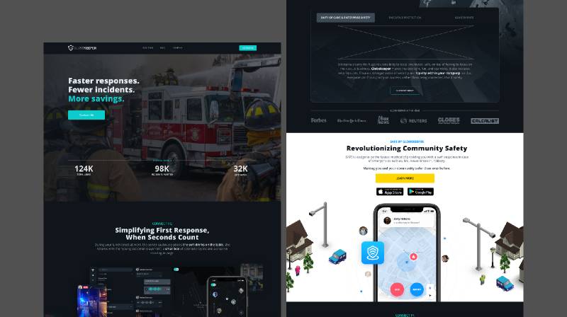 Darshan Fireman Figma Landing Page