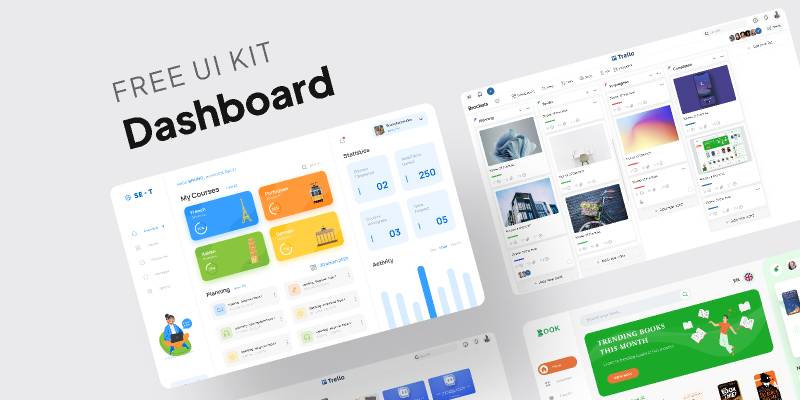 Dashboard - Free UI Kit Figma Template