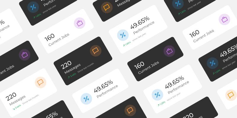 Dashboard Cards Figma Free