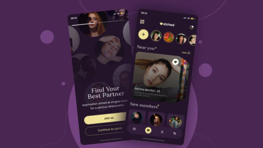 Dating Mobile App Figma Template
