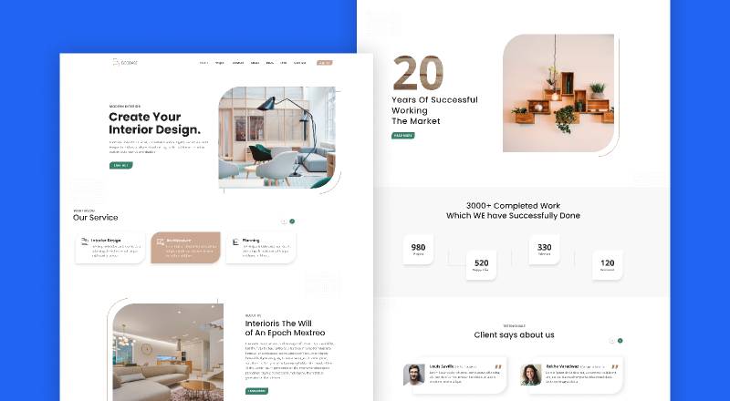 Decbase Landing Page Figma Website Template