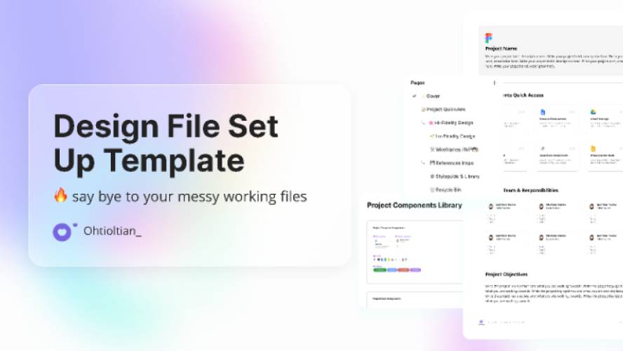 Design File Set Up Template