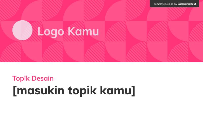 Design Jam - Organizer Template Figma