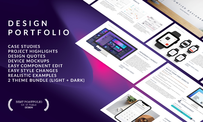 Design Portfolio Figma Template