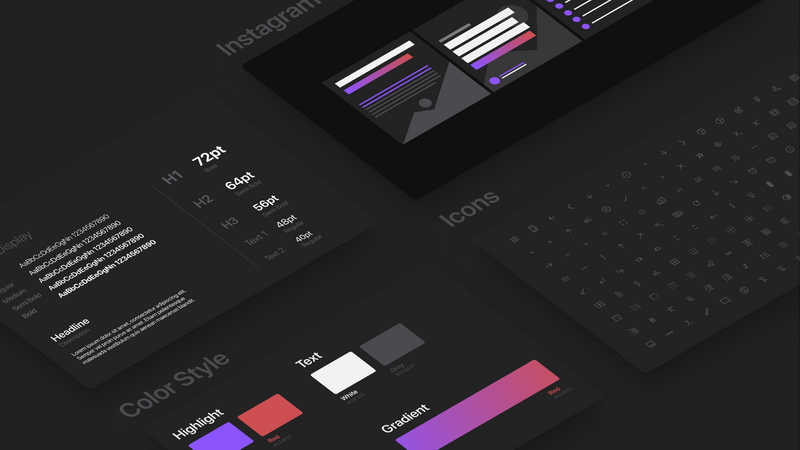 Design Style Guide - Template Figma