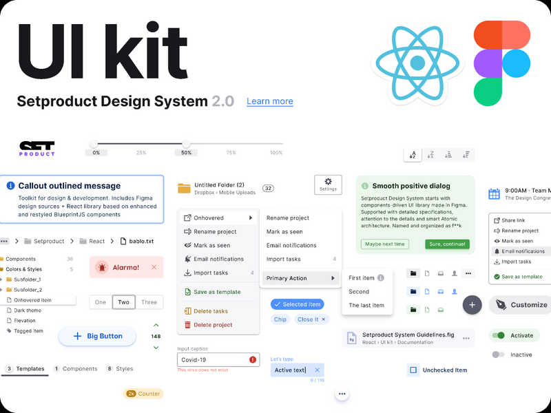 Design System 2.0 - UI kit