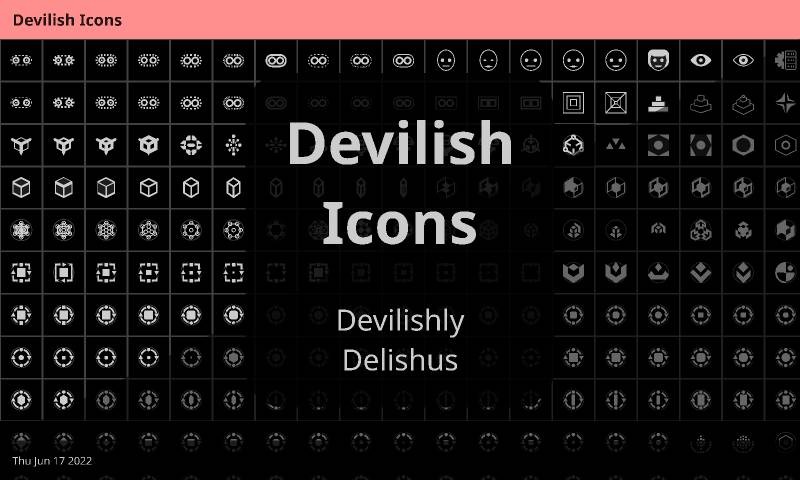 Devilish Icons Figma Icons Free Download