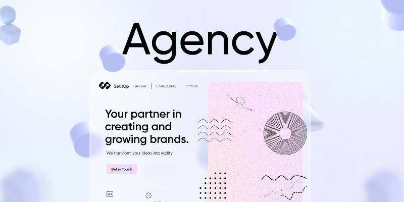 Digital Agency Website Figma Template