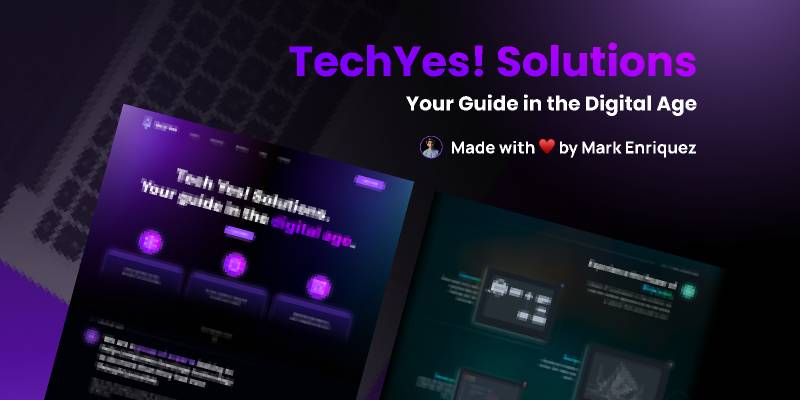 Digital Solutions UI Design - Figma Website Template
