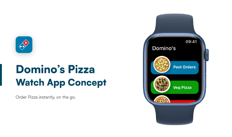 Domino's Apple Watch App Concept Figma Template