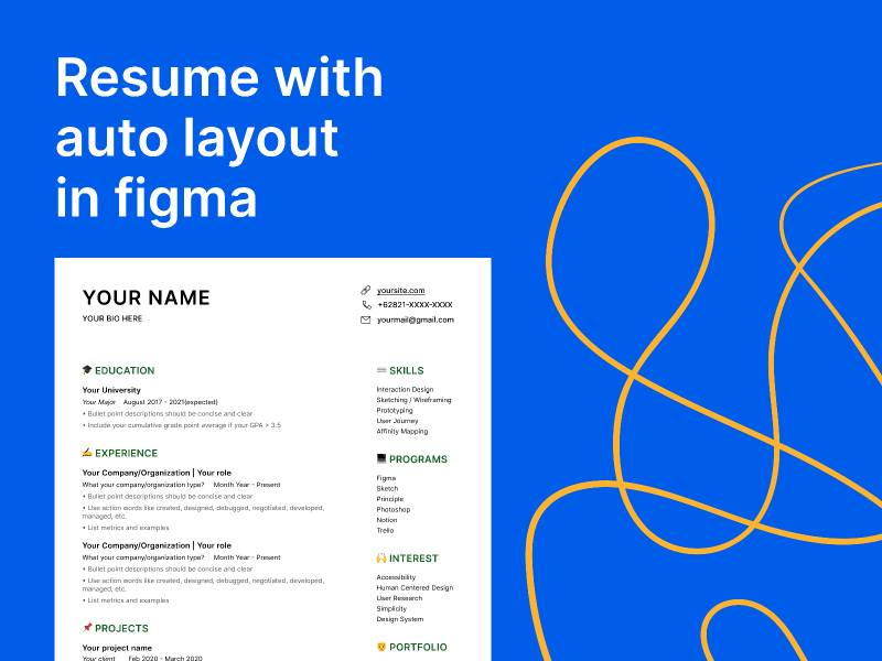 Download Resume Template (Figma)