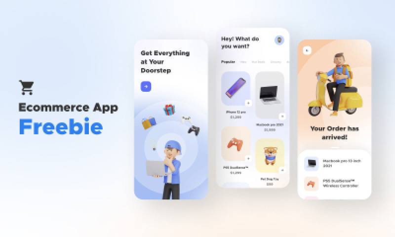 E-commerce App - Figma Mobile Template