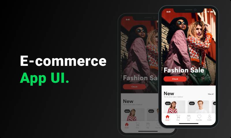 E-commerce App Figma Mobile Template