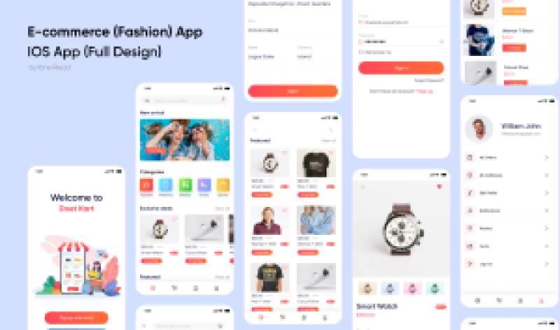 E-commerce Fashion Mobile app