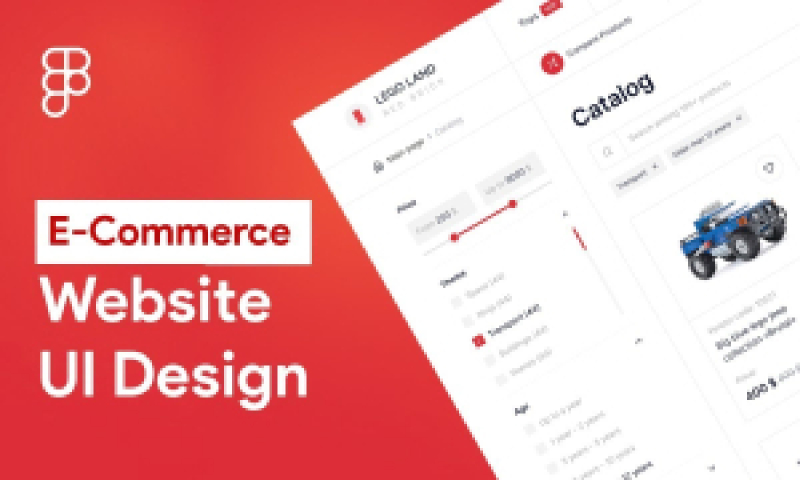 E-Commerce Website UI Design Figma Free Template