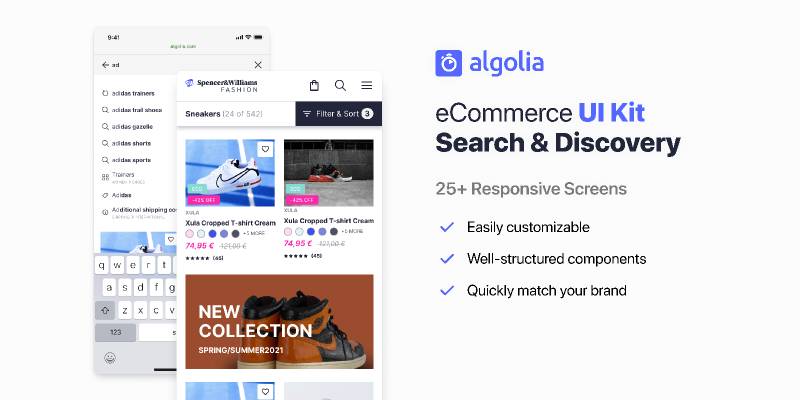 eCommerce Search & Discovery Figma UI Kit