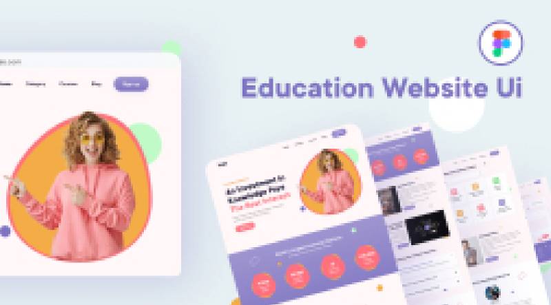 Education Website - Figma Website Template