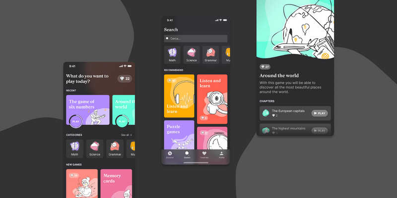 Educational App - Free figma