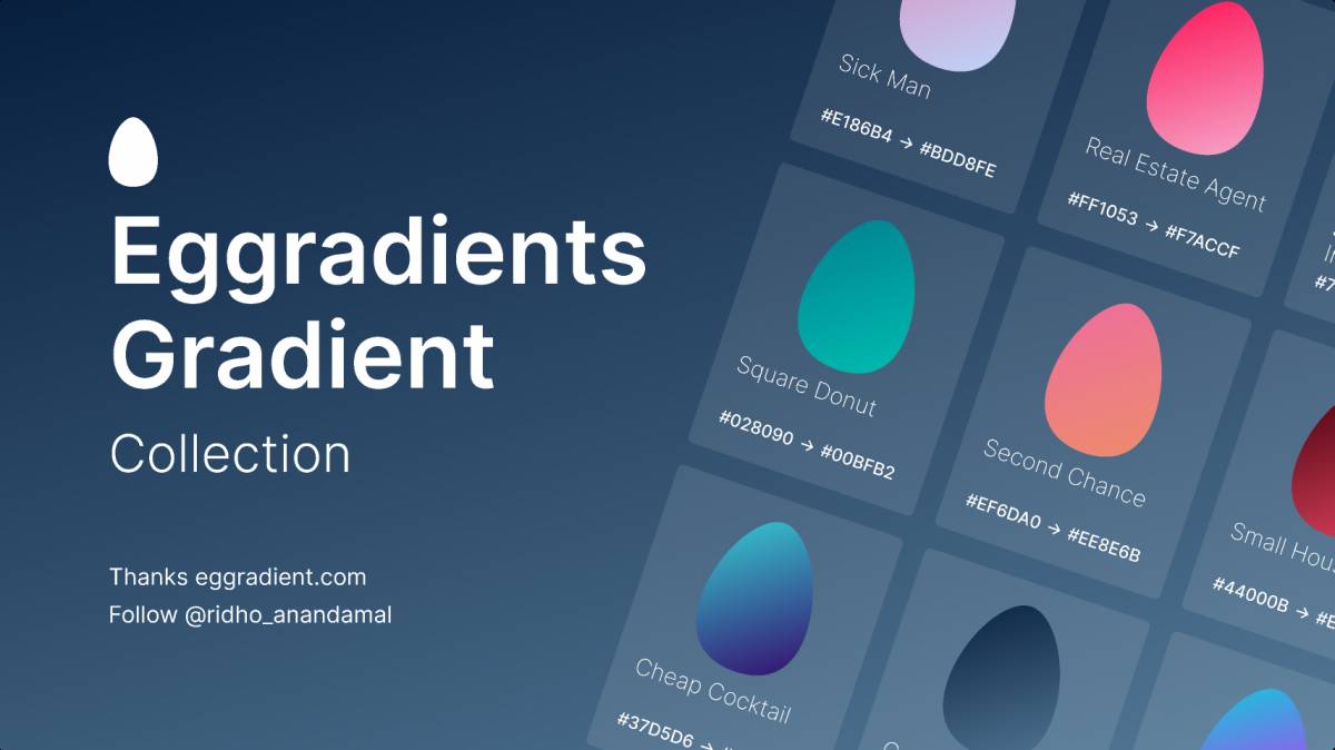 Eggradients Gradient Collection Figma Template