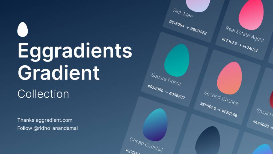 Eggradients Gradient Collection Figma Template